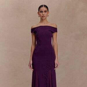 Meshki Nesta Deep Purple Dress (Size: M)